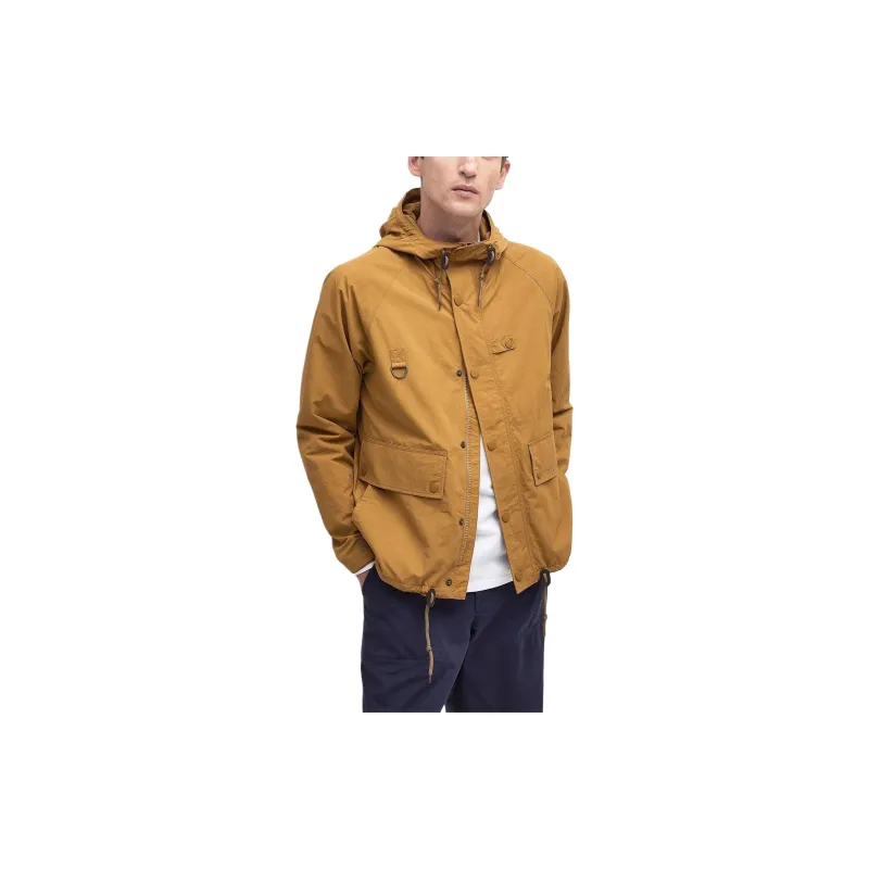 BARBOUR Utility Spey Showerproof Jacket Jackets Coats Men's Earth Yellow-2