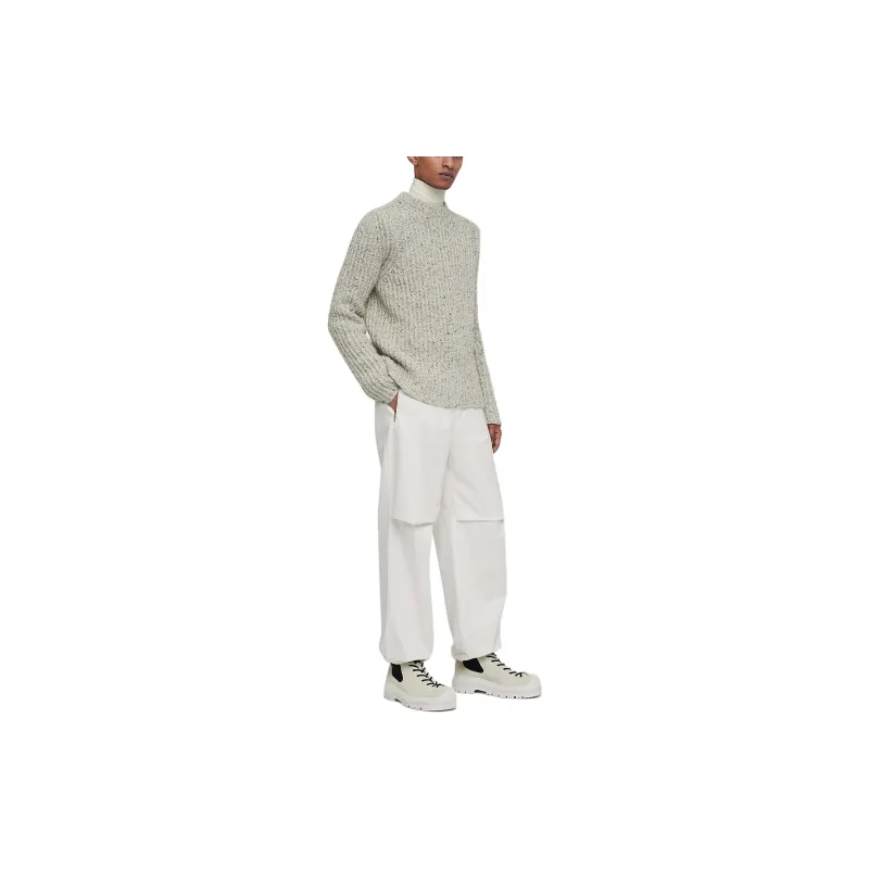JIL SANDER Casual Pants Men's White-2