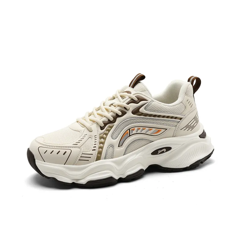 K-bird Non-slip Wear-resistant Shock Absorption Low-Top Chunky Sneakers Men's-2