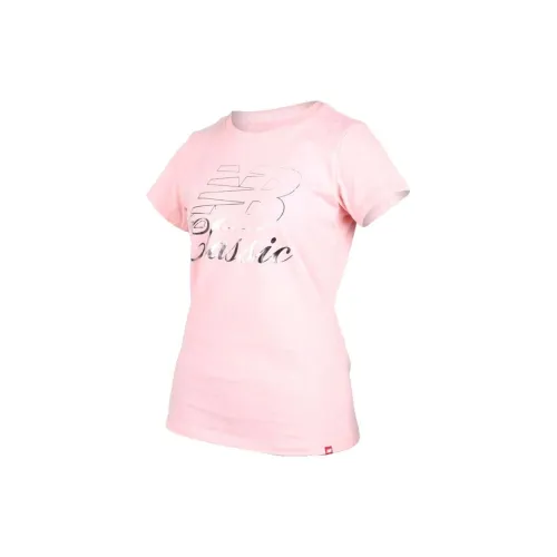 New Balance Sports And Leisure T-Shirts Women's Pink