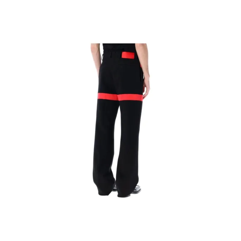 Ferragamo Straight Leg Tailored Trousers-1