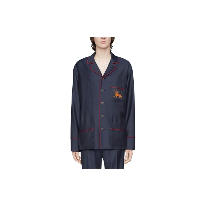 GUCCI Fine Dots Feline Jacket-1