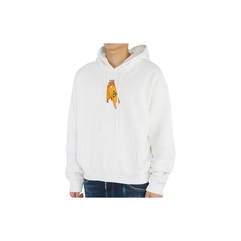 OFF WHITE FW20 Sweatshirts Men White-3