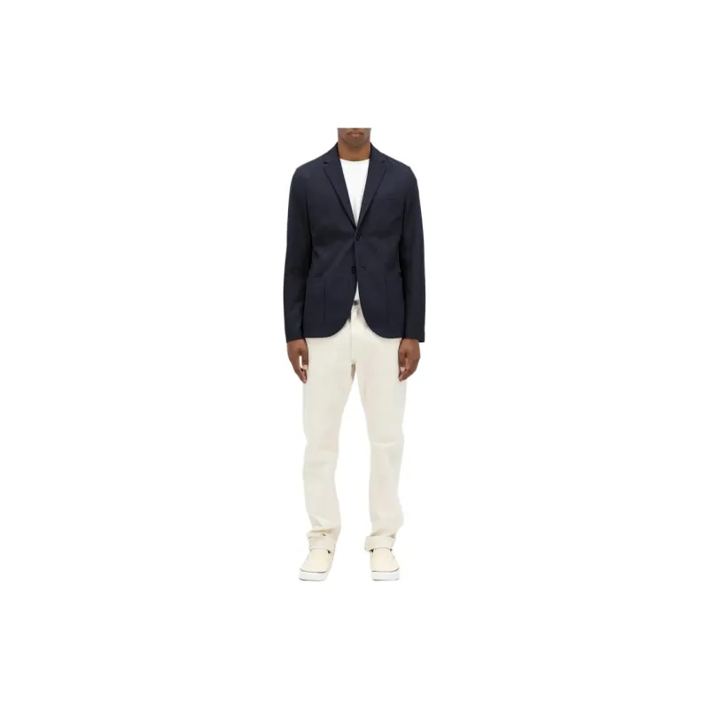 HARRIS WHARF LONDON Single Breasted Tailored Blazer-1
