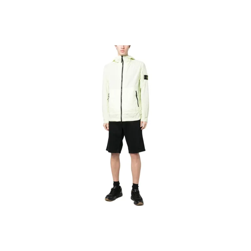 STONE ISLAND Jackets Coats Men's Light Green-2