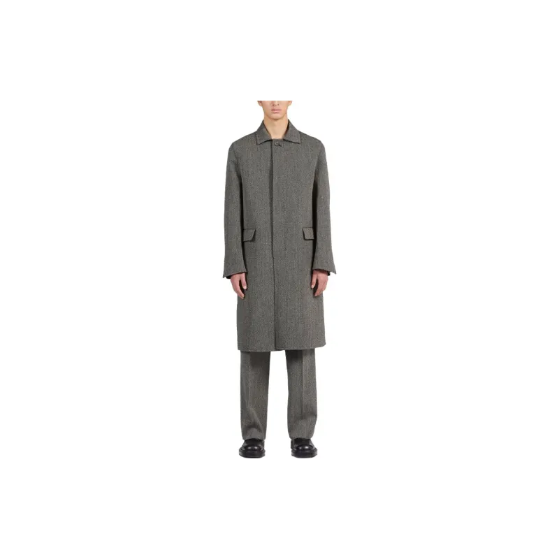 FERRAGAMO Sports Single-breasted Coat-1