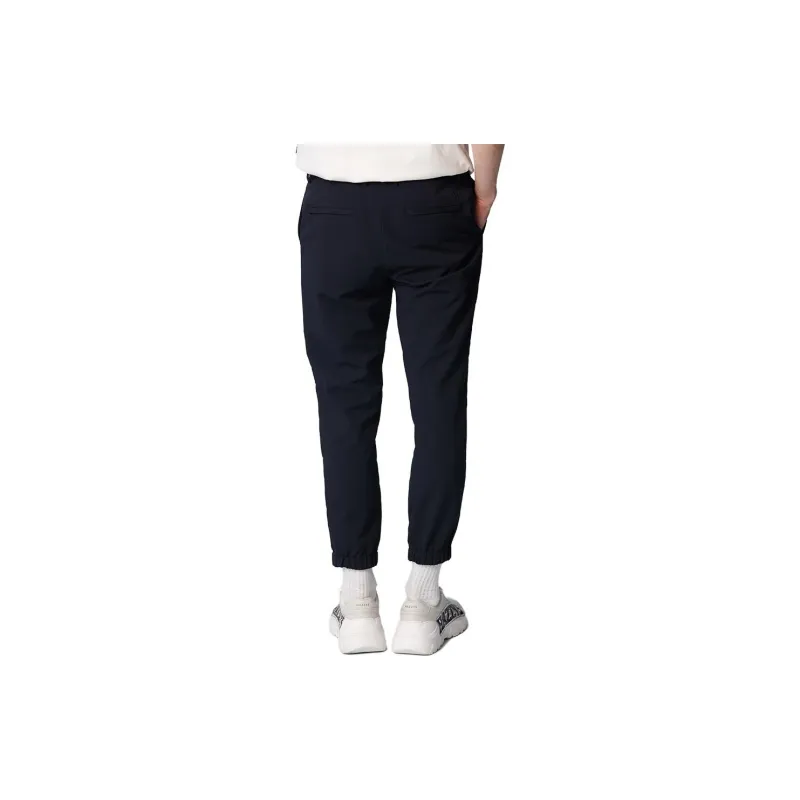 HAZZYS Casual Pants Men Dark Navy Blue-2