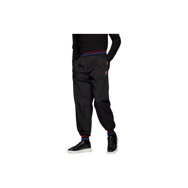 HUGO BOSS Knitted Sports Pants Men's Black-3