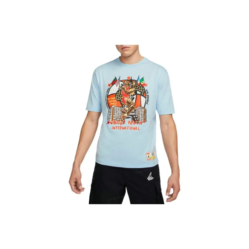 JORDAN X Maison Chateau Rouge T Shirt-3