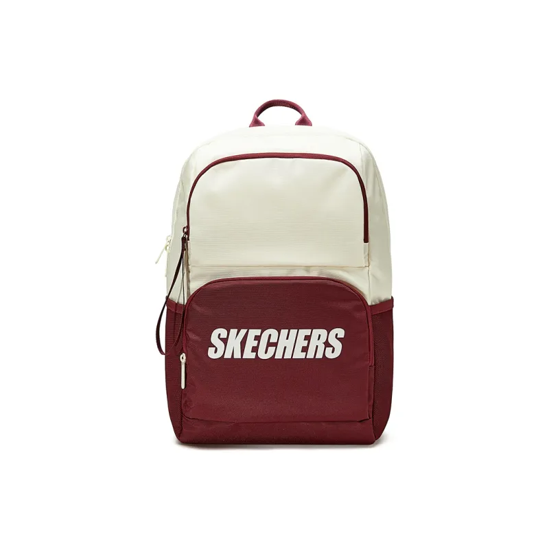 Skechers Fabric Backpack Regular Unisex Saddle Red-0