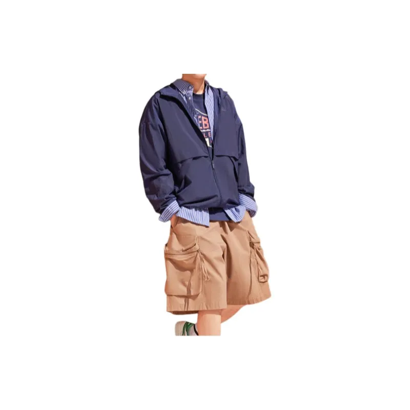 Reebok CLASSICS BRAND-PROUD Jacket Unisex Navy Blue-3