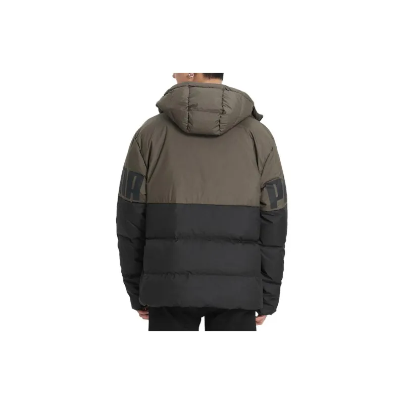 PUMA Down Jackets Men Grape Leaf Green-2
