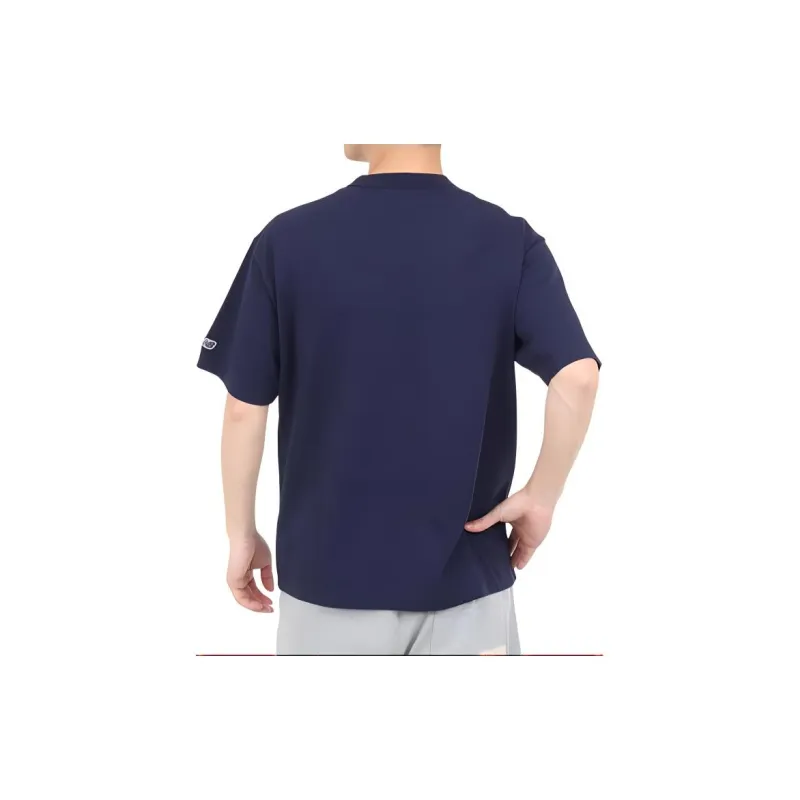 New Balance T Shirt Men's Marine Blue-5