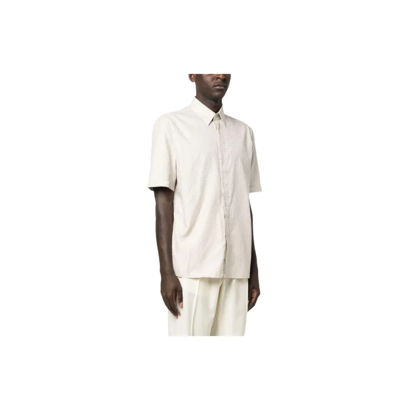 FENDI Ff Labyrinth Jacquard Shirt-3