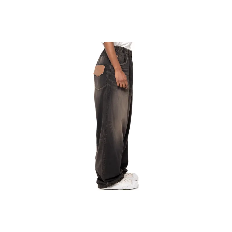 Maison Mihara Yasuhiro Washed Wide leg Jeans-2