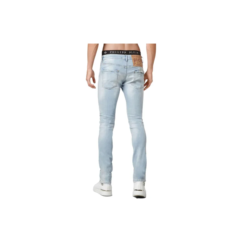 PHILIPP PLEIN Ripped Skinny Jeans-2