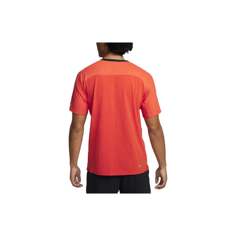 Nike Dri FIT Short Sleeve Running Top T Shirt Men's Universe Clay-1