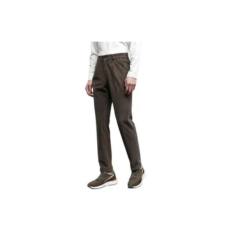 SAINT ANGELO Suit Trouser Men's Gray Coffee-1