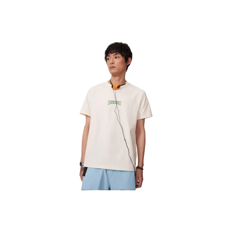 Dickies T Shirt Unisex White Egret White-2