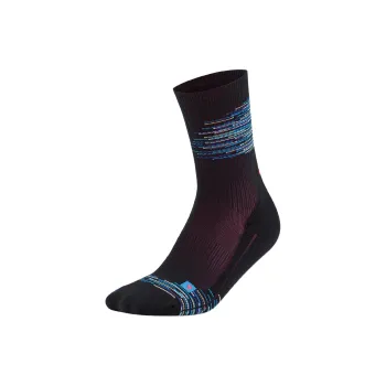 Cep Paris Vibes Mid Cut Compression Socks Mid-Calf Socks Men's 1 Pack Black Blue
