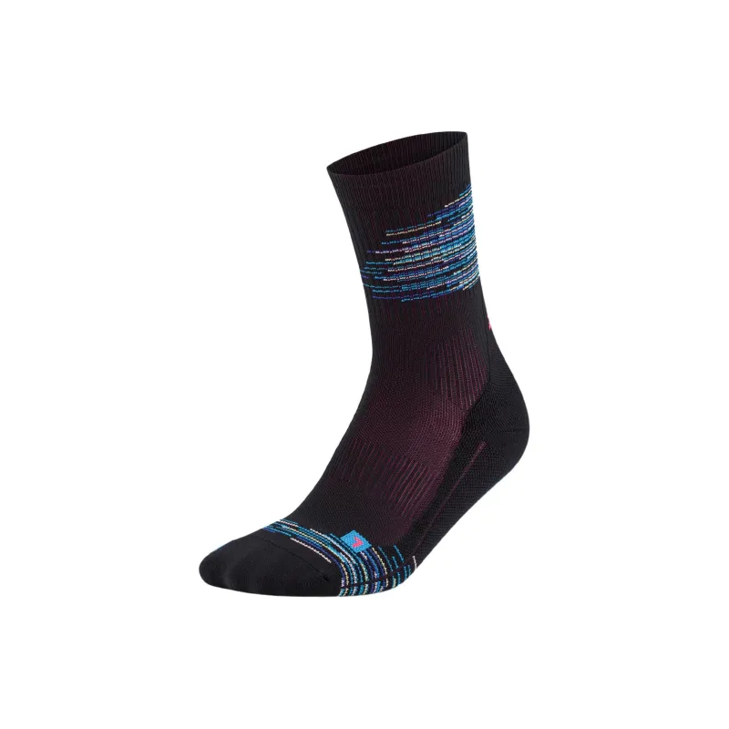 Cep Paris Vibes Mid Cut Compression Socks Mid Calf Socks Men's 1 Pack Black Blue-0