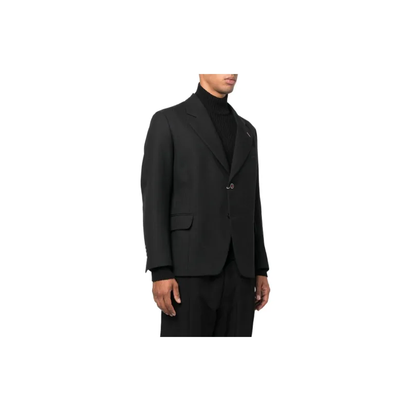 Maison Margiela Herringbone Single Breasted Blazer-3