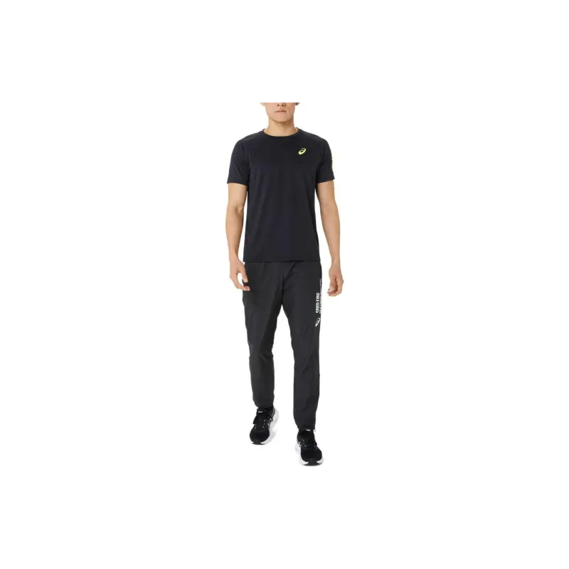 Asics AIM TRG T Shirt Men Black/Yellow-2