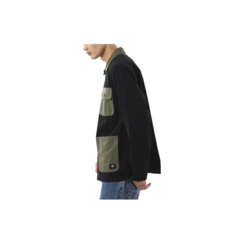 Vans Jackets Men Army Green-4