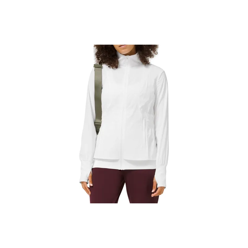 Lululemon Sights Seen Jackets Coats Women's White-2