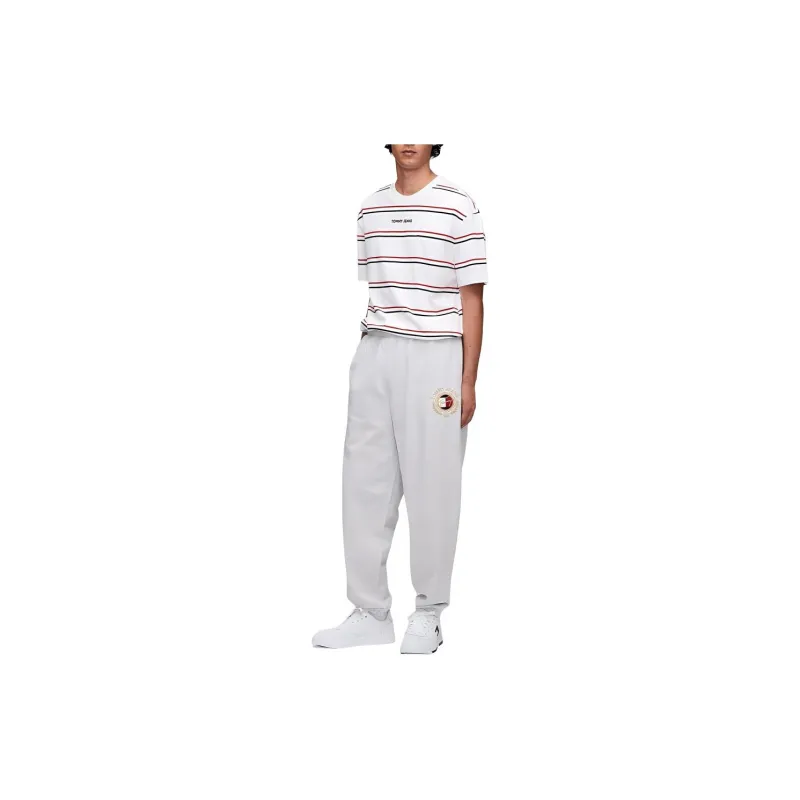 Tommy Hilfiger TJM RLX PREP EXPLORER SWEATPAN Knitted Sports Pants Men's Gray-2