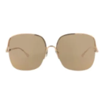 POMELLATO Subject To Official Website Square Sunglasses Unisex Gold