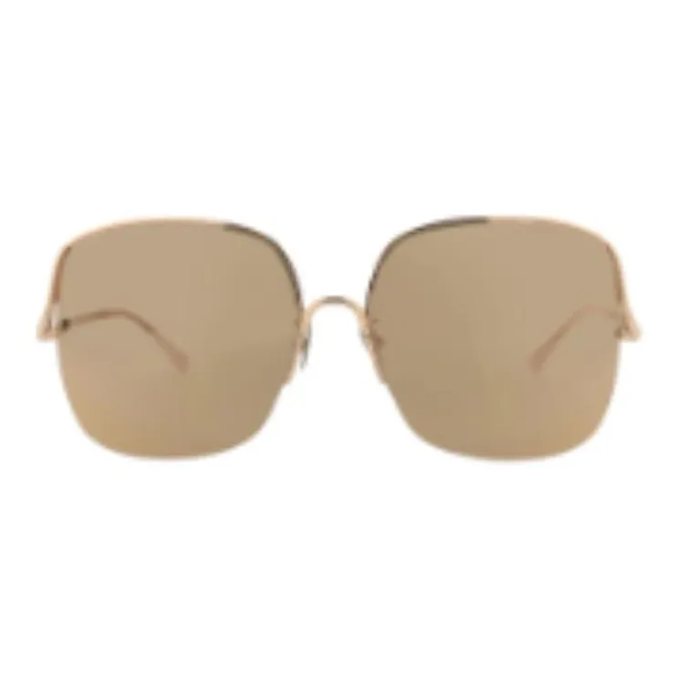 POMELLATO Subject To Official Website Square Sunglasses Unisex Gold-0