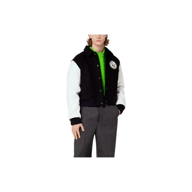 Ami Paris Ami De Coeur Patch Teddy Jacket-3