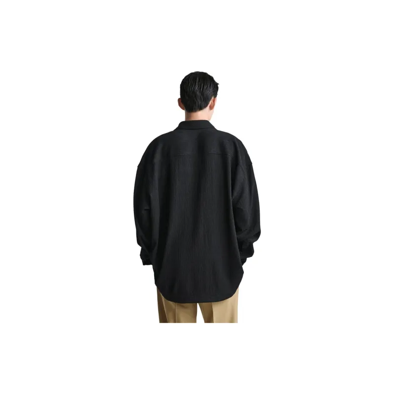 ZARA Shirts Men Black-4