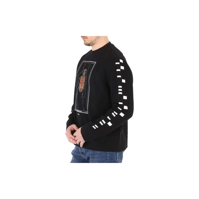 Roberto Cavalli Sweatshirt Men's Black-4