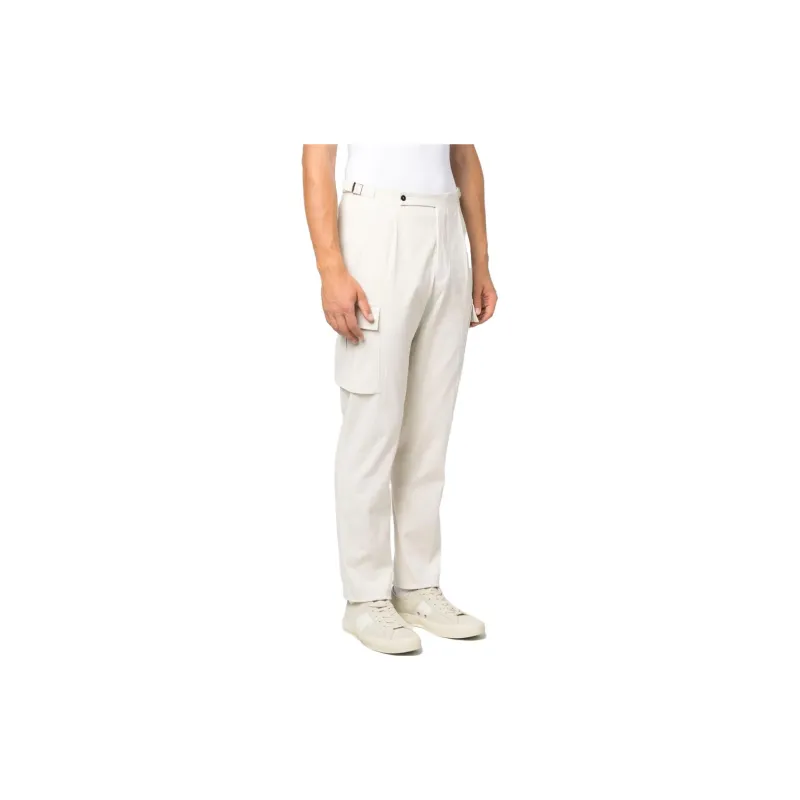 KITON Cargo Pants Men White-3