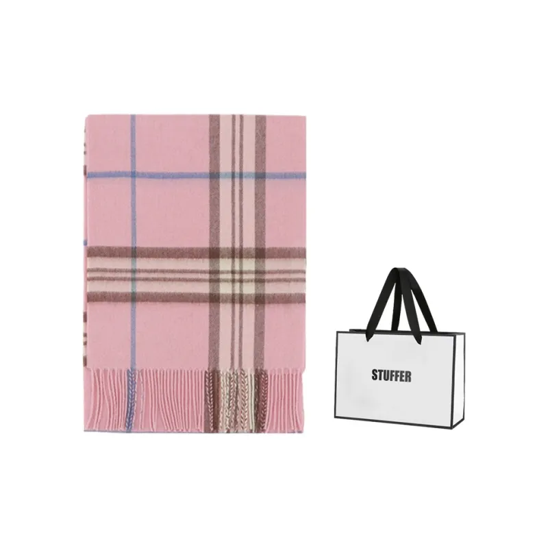 STUFFER 100% Pure Wool Knit Scarves Unisex-32