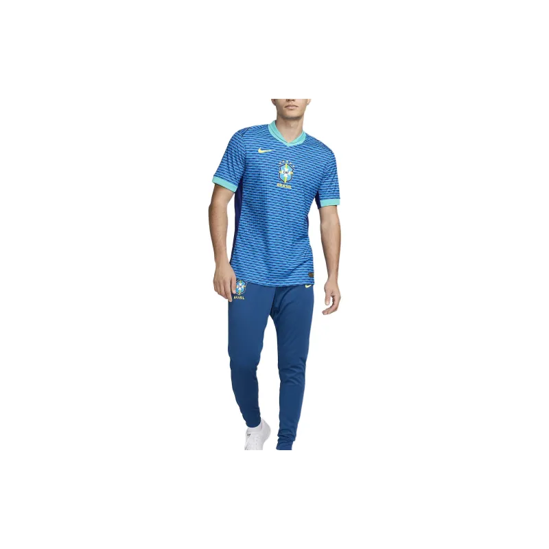 Nike Brazil 2024 Match Away Men's Nike Dri FIT Adv Soccer Authentic Jersey-2
