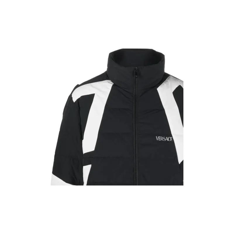 VERSACE Jackets Men Black-5