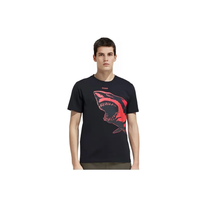 HUGO BOSS T Shirts Men Black-3