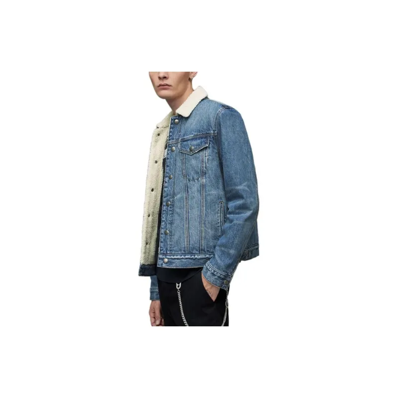 ALLSAINTS Jackets Men Indigo-3