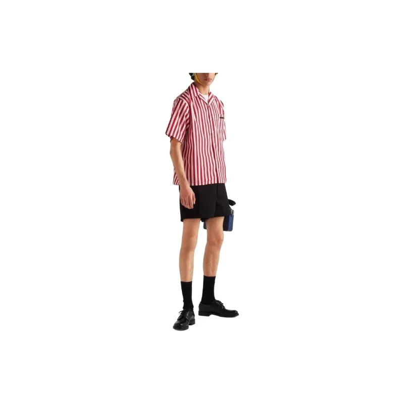 PRADA Shirts Men Red-1