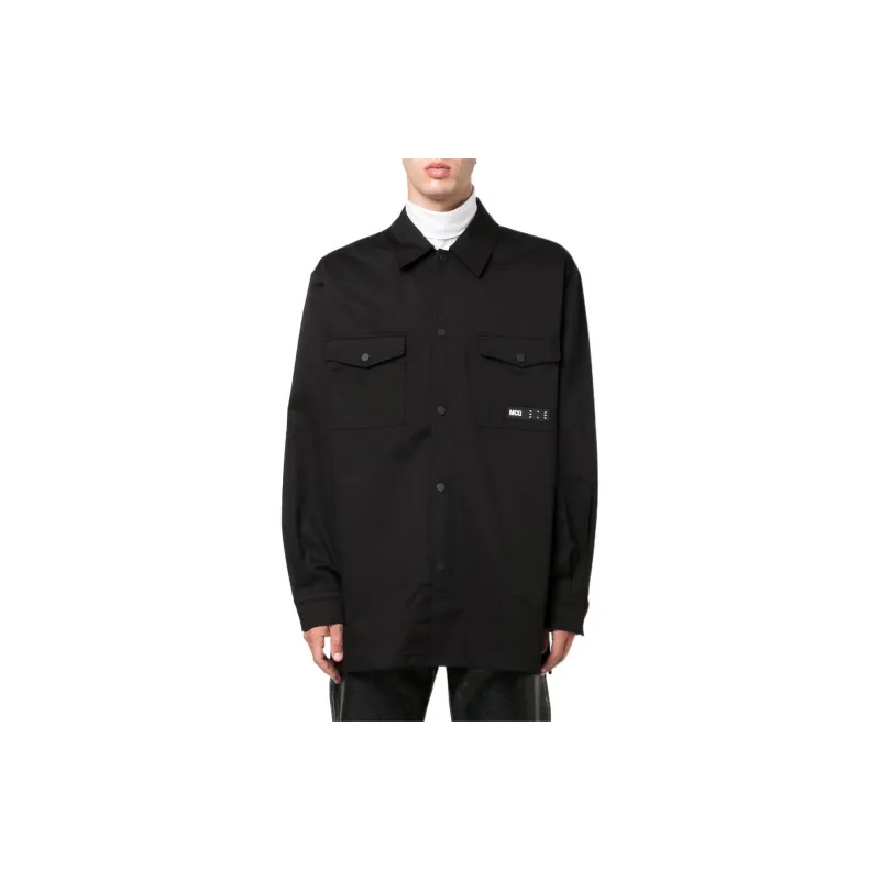 McQ Alexander McQueen Shirts Men Black-2