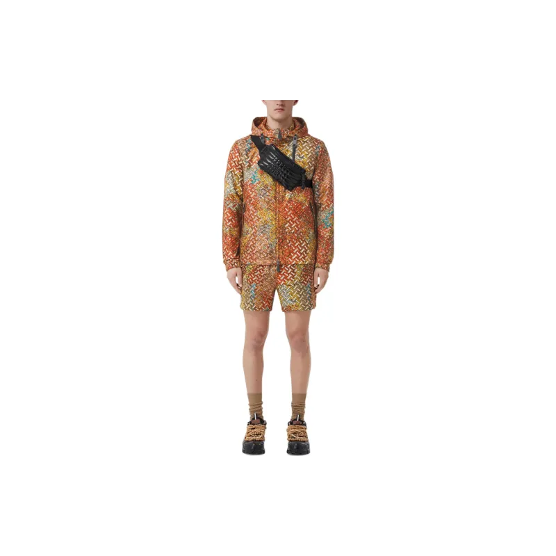 Burberry SS22 Jackets Coats Men's Orange-1