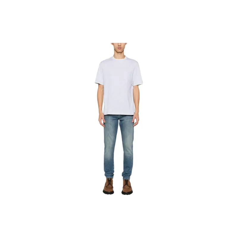 Brunello Cucinelli Layered Effect Crewneck T Shirt-1