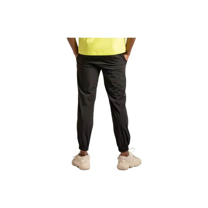 DEGAIA Knitted Sports Pants Men's Black-3