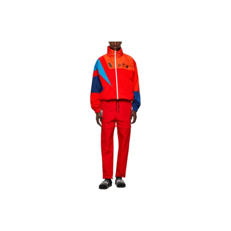 DIESEL Jackets & Coats Men's Orange Red-1