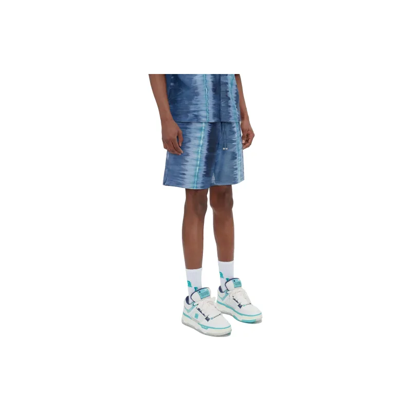 AMIRI Tie dye Leather Shorts-4