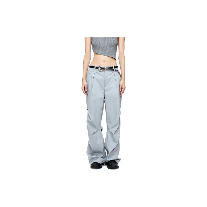 ETERNITY ITA Casual Pants Unisex Gray-2