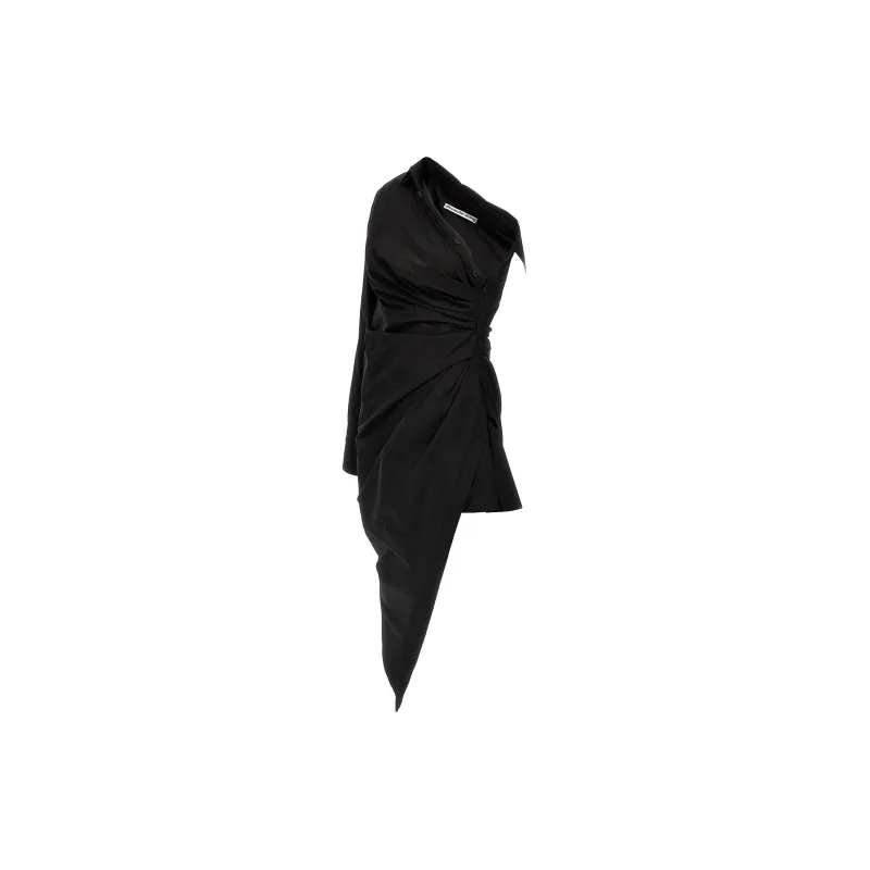 Alexander Wang Asymmetric Shirt Dress-2